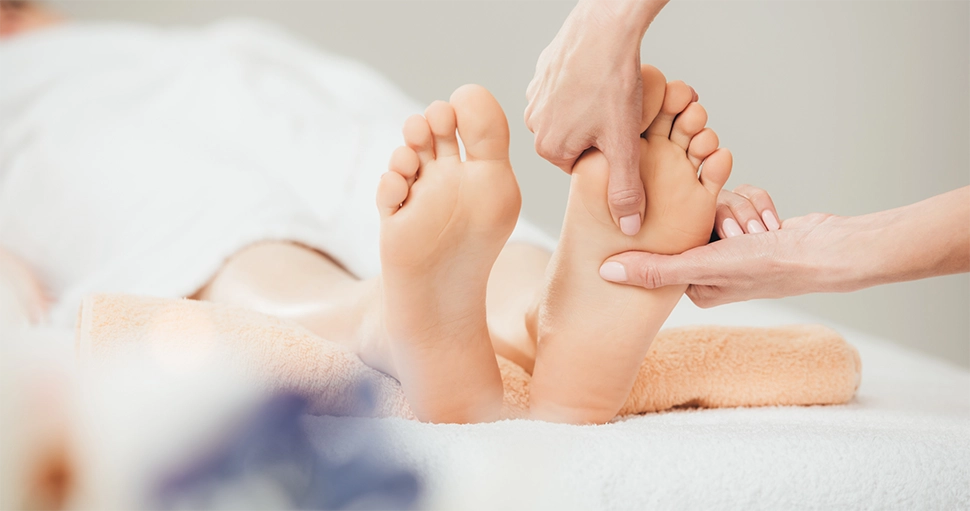 masaż leczniczy stóp